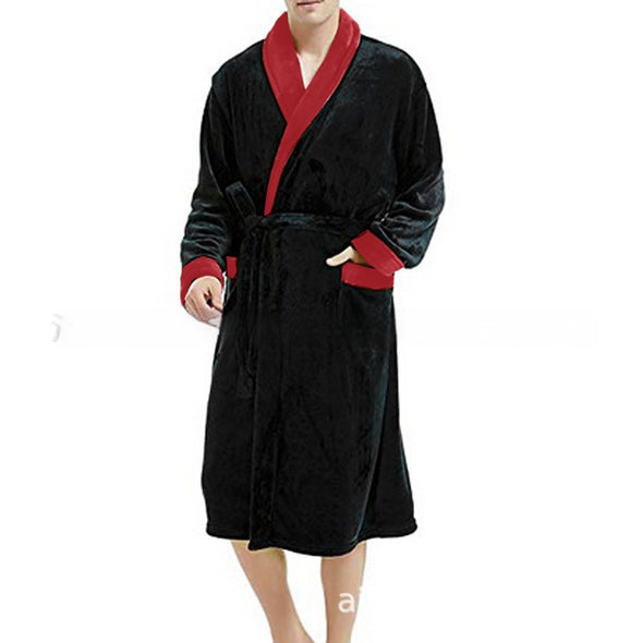 Long Sleeve Plus Size Bathrobe