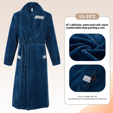 Plus Size Fleece-Lined Winter Pajamas