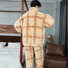Thick Winter Zipper Pajamas