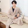 Plus Size Fleece-Lined Winter Pajamas