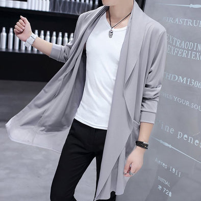 Slim Fit Student Cloak Coat