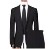 Korean Style Slim Fit 3-Piece Suit