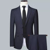 Korean Style Slim Fit 3-Piece Suit