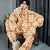 Thick Winter Zipper Pajamas