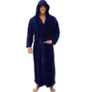 Plus Size Thick Hooded Nightgown