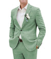 Casual Linen Two-Piece Suit