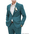 Casual Linen Two-Piece Suit