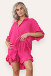 Oversized Frilled Co-Ord Set