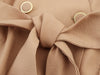 Padded Shoulder Belted Suit Set